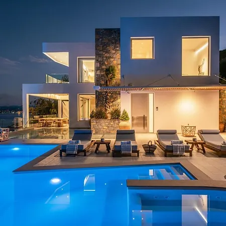 Villa Lady Sea - 6 Bedroom Sea View In Crete