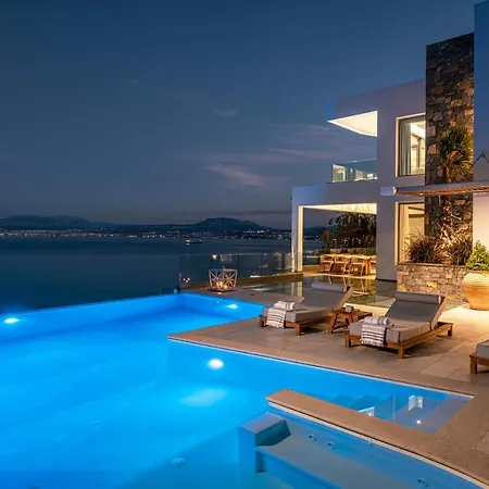Villa Lady Sea - 6 Bedroom Sea View In Crete Palaiokastro (Crete)